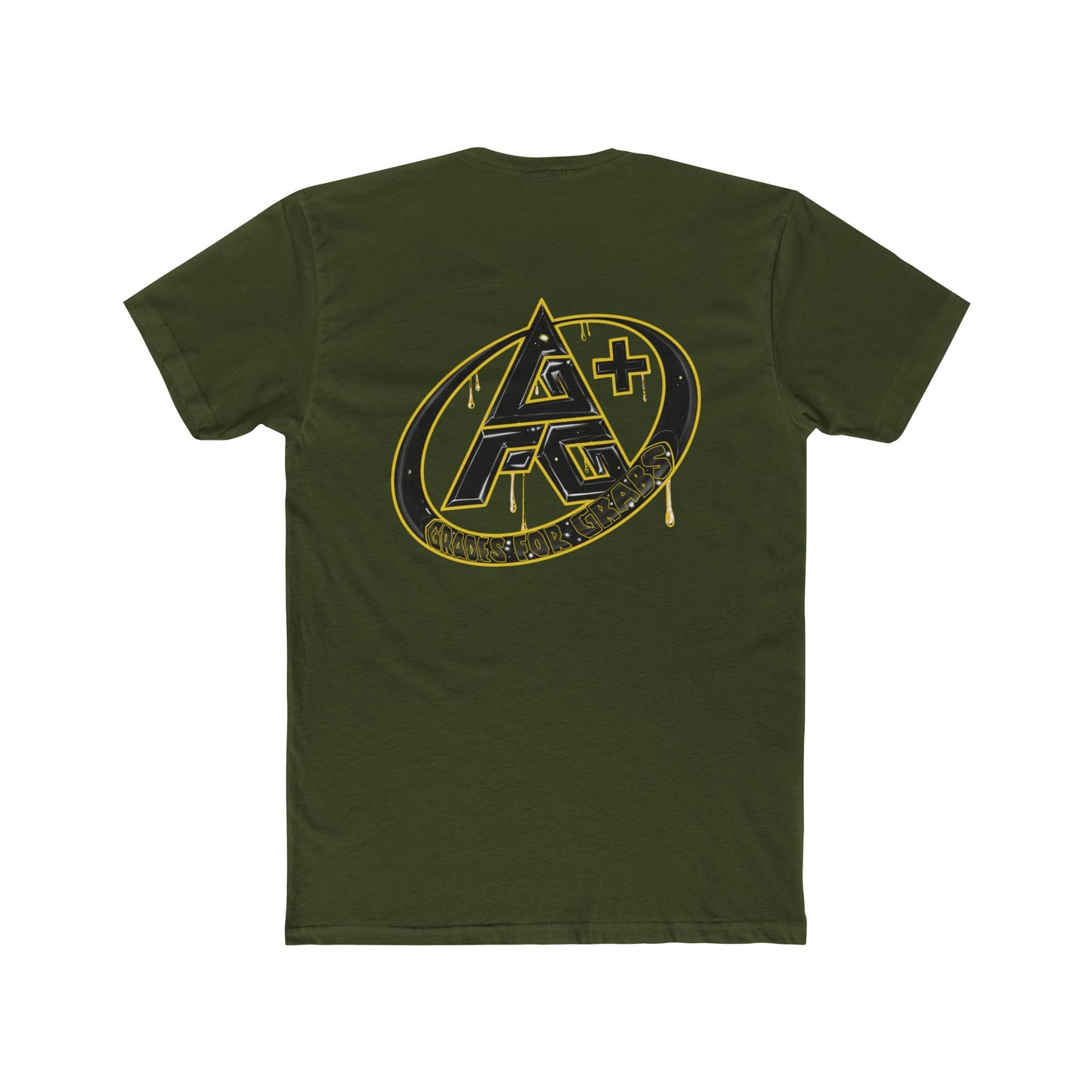 Black and Gold A+ T-Shirt