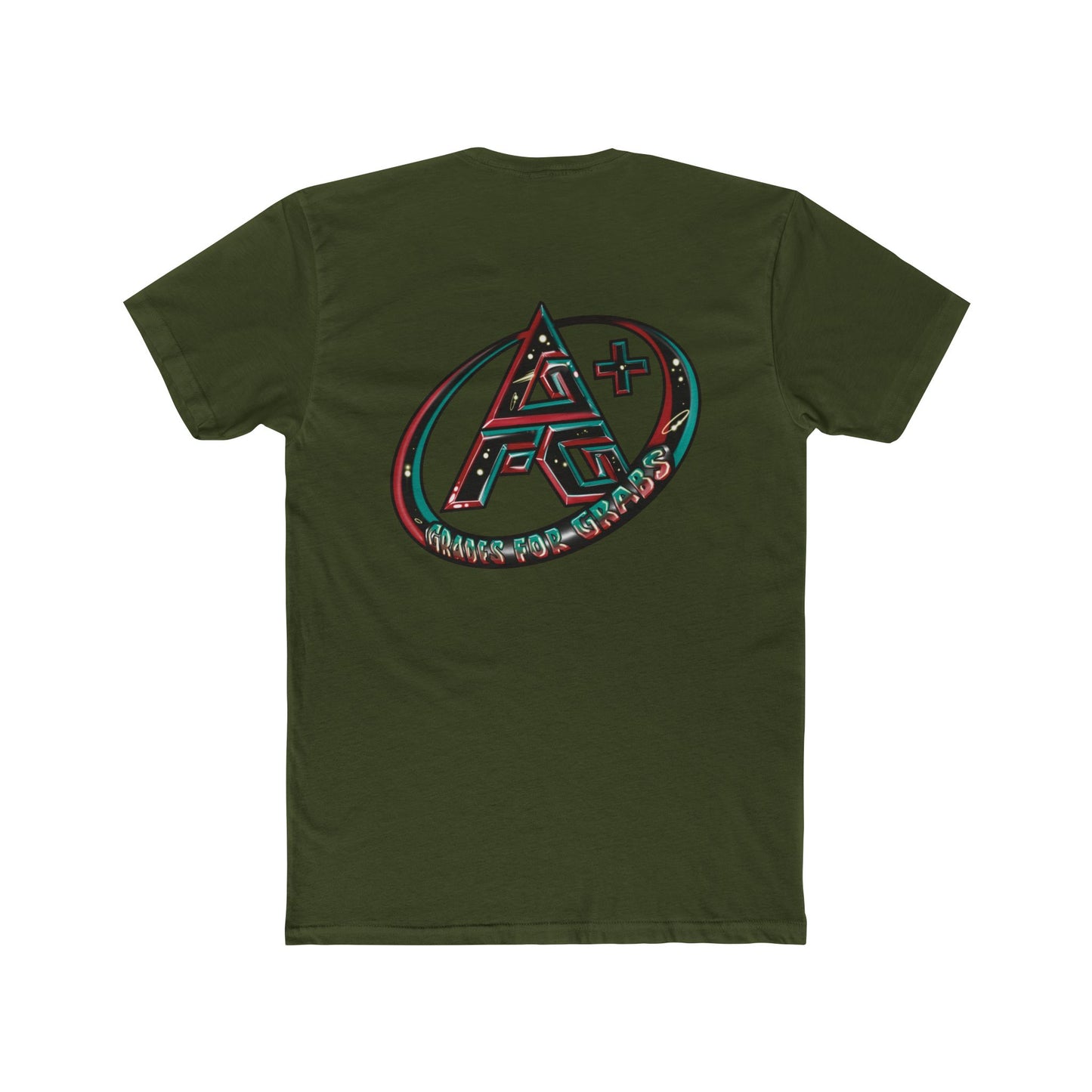 Black, Red, White, Green A+ T-Shirt