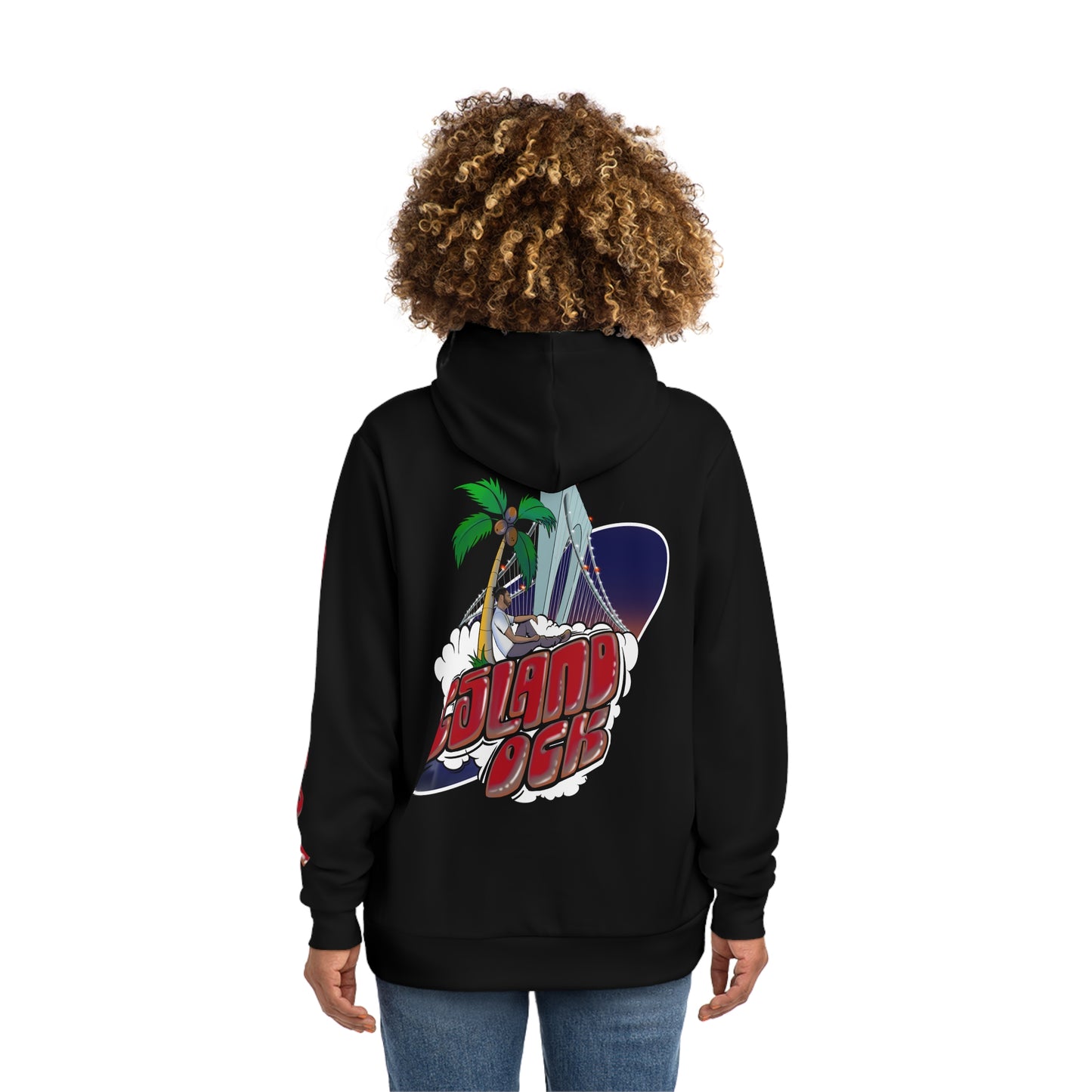Island Ock Pullover Hoodie (Black)