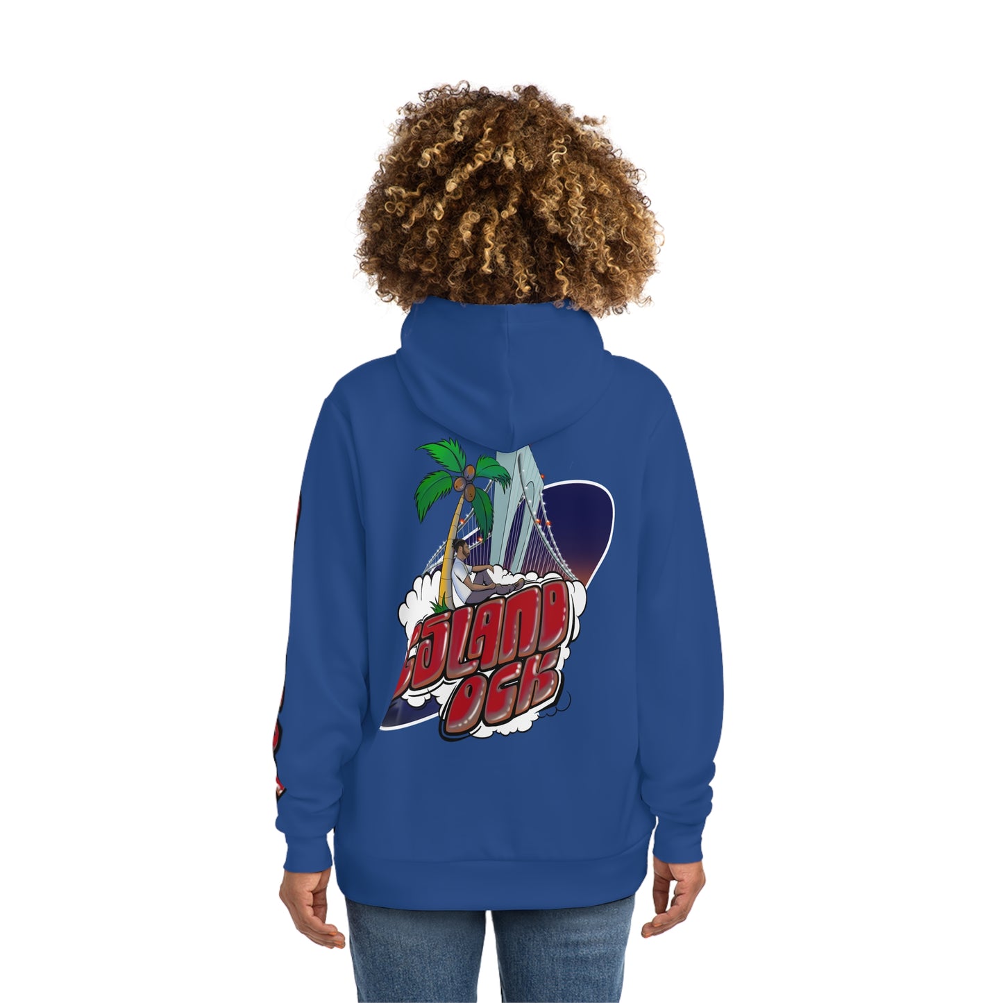 Island Ock Pullover Hoodie (Royal Blue)