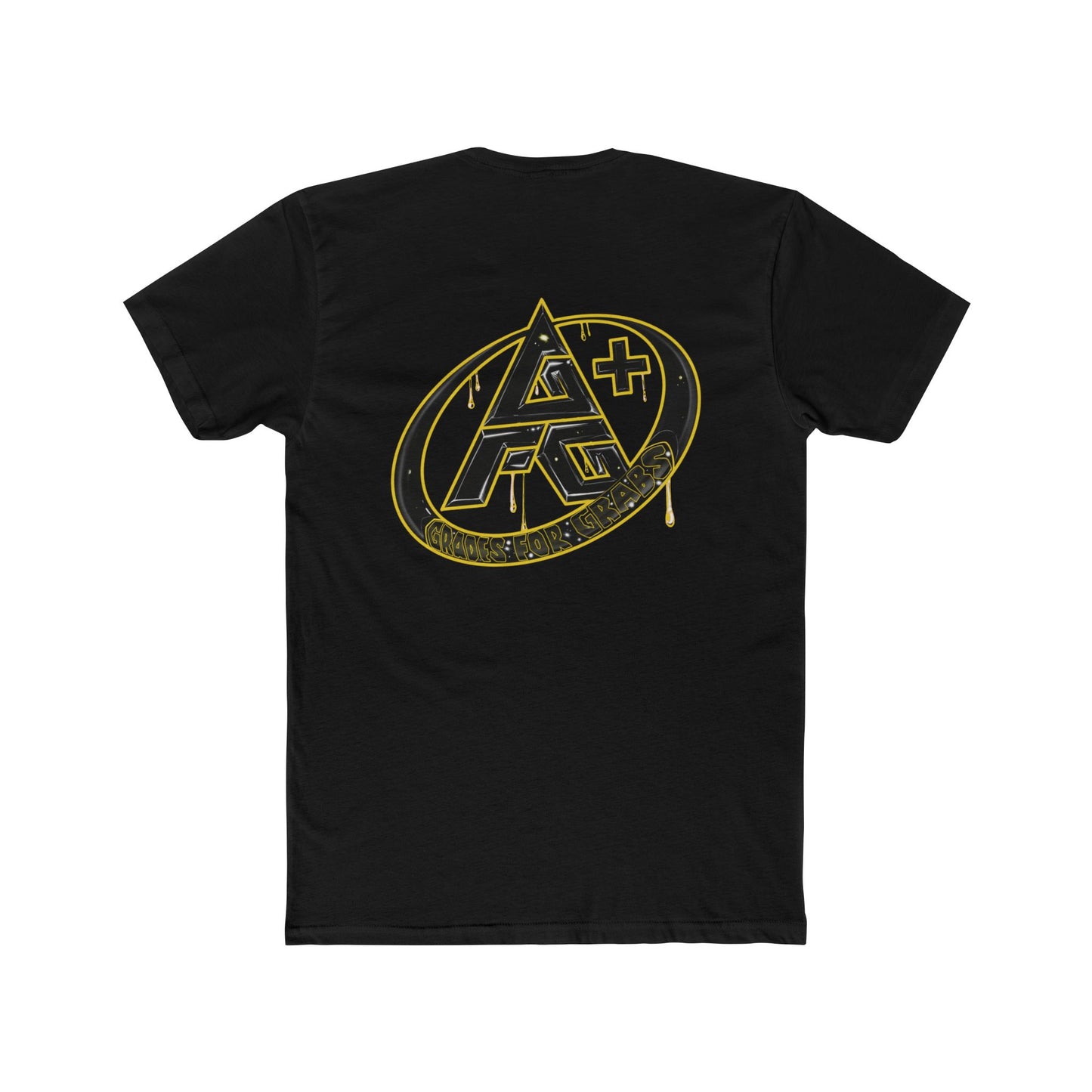 Black and Gold A+ T-Shirt