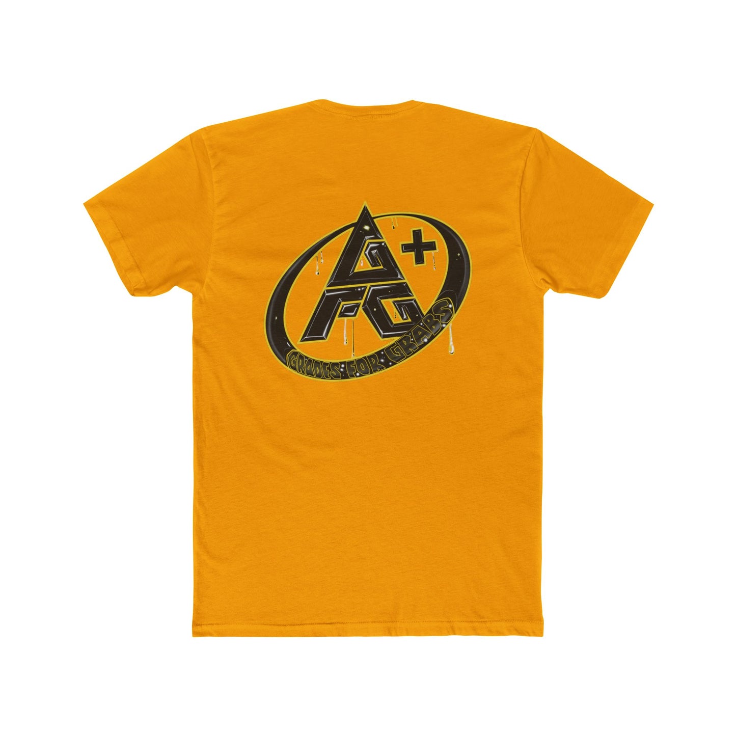 Black and Gold A+ T-Shirt