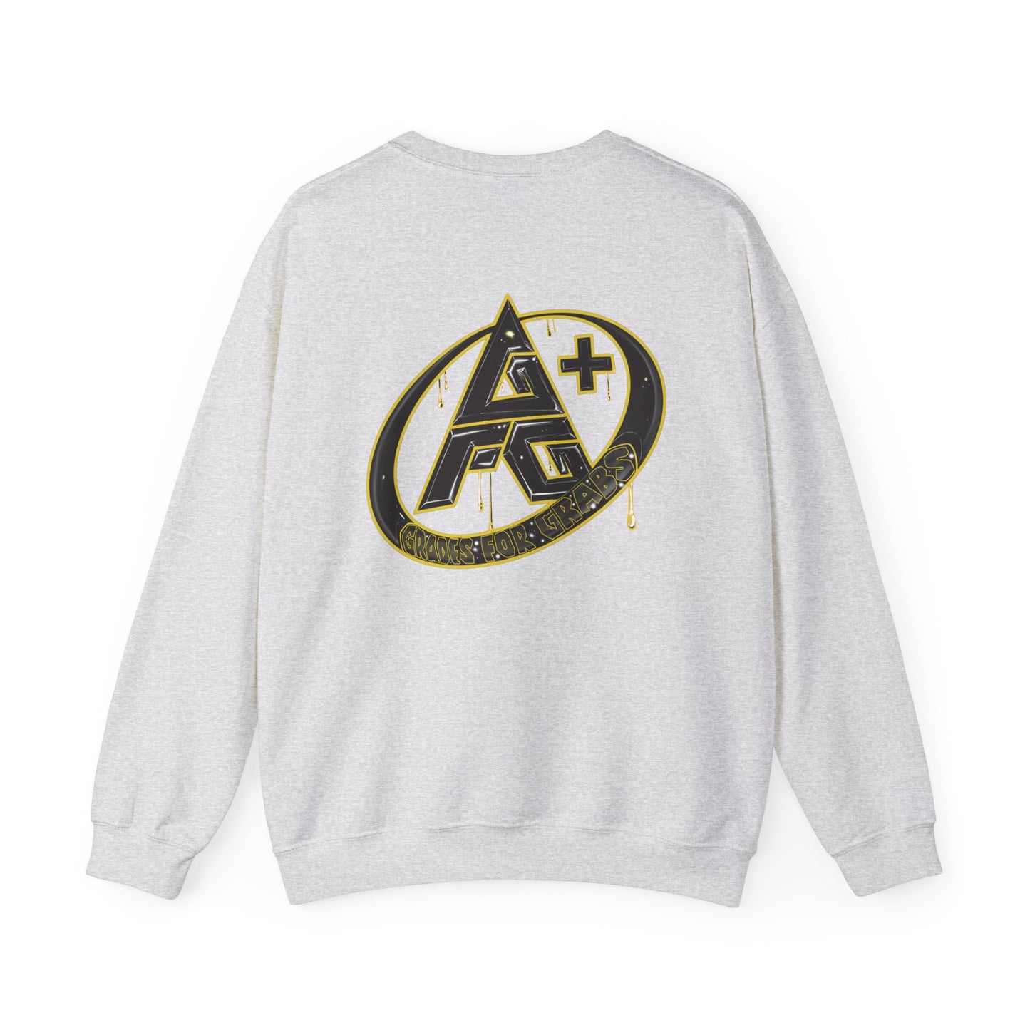 Black and Gold A+ Crewneck Sweatshirt
