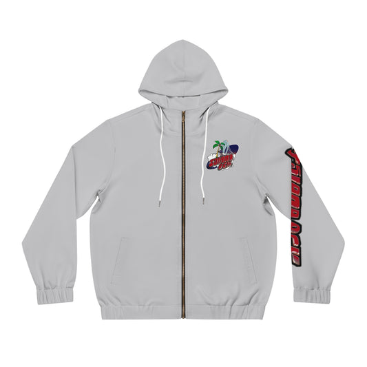 Island Ock Zip-Up Hoodie (Ash)