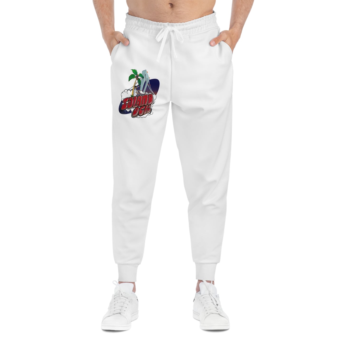 Island Ock Joggers (White)