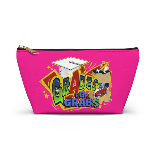 Grades for Grabs School Pouch (Hot Pink)