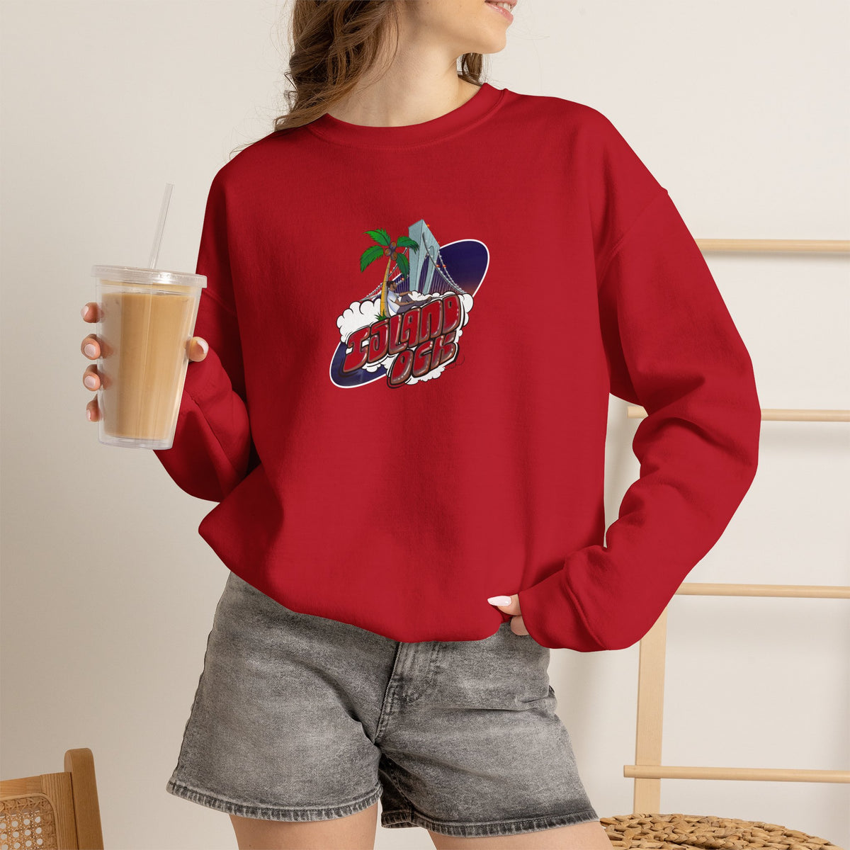 Silver A+ Crewneck Sweatshirt