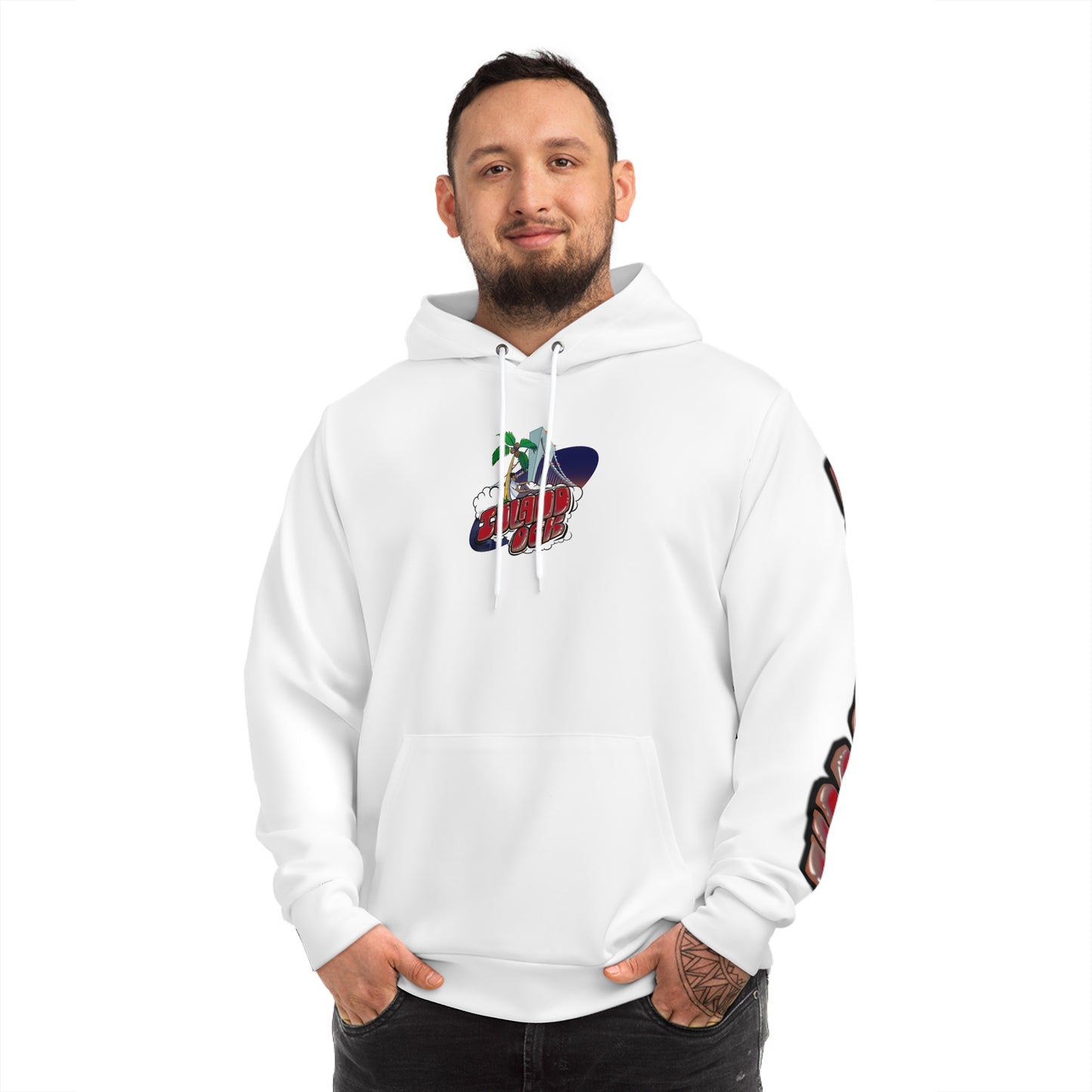 Island Ock Pullover Hoodie (White)