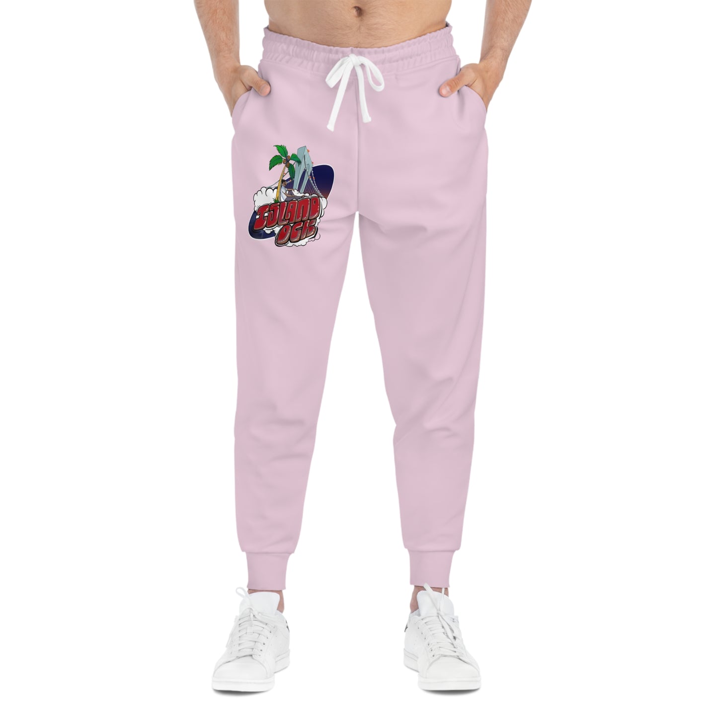 Island Ock Joggers  (Light Pink)