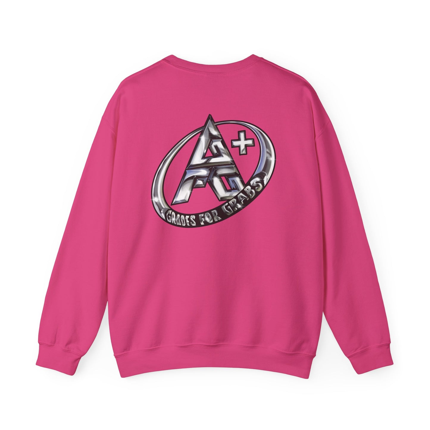 Silver A+ Crewneck Sweatshirt