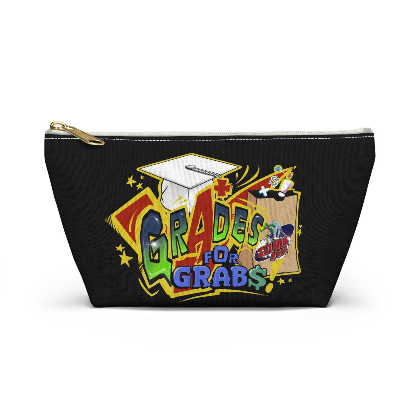 Grades for Grabs School Pouch (Black)