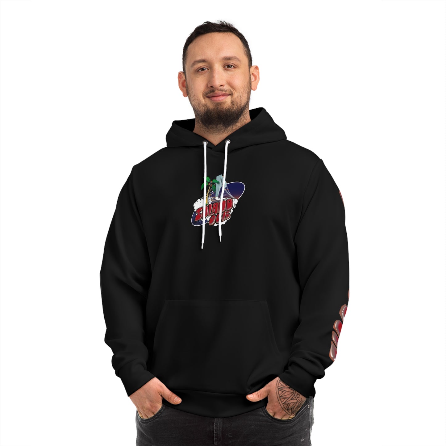 Island Ock Pullover Hoodie (Black)