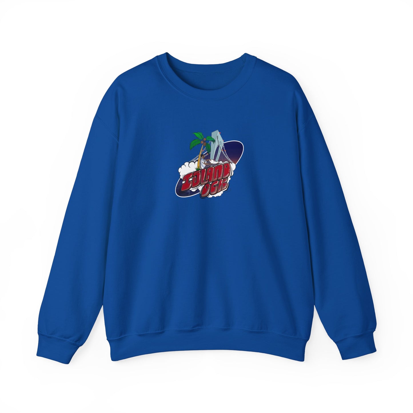Black, White, Red, Green A+ Crewneck Sweatshirt