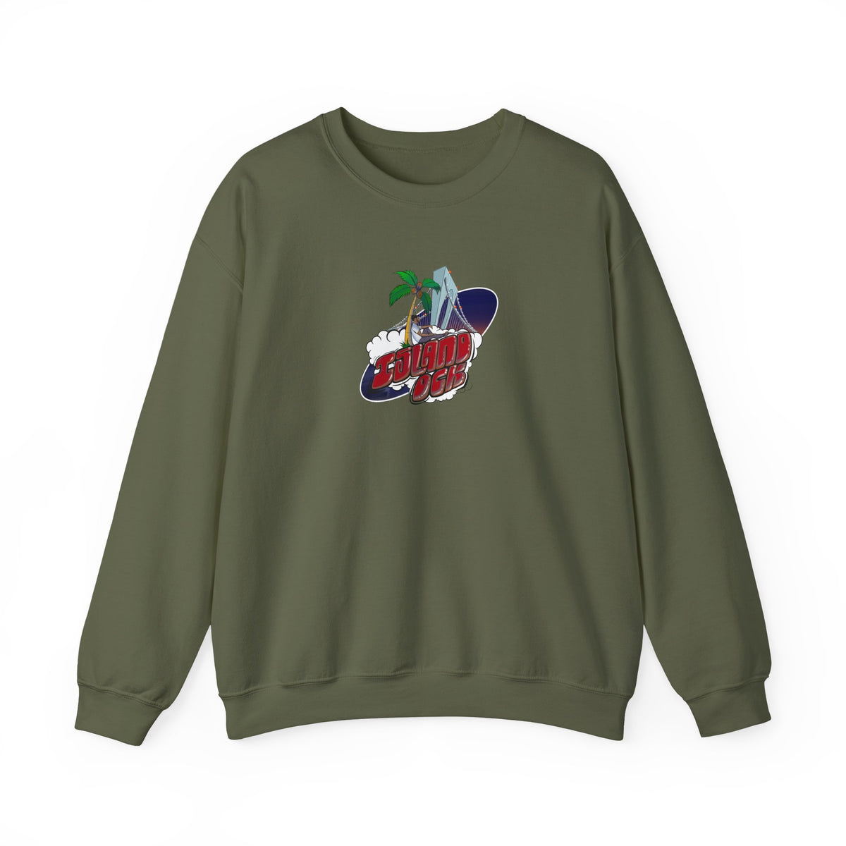 Silver A+ Crewneck Sweatshirt