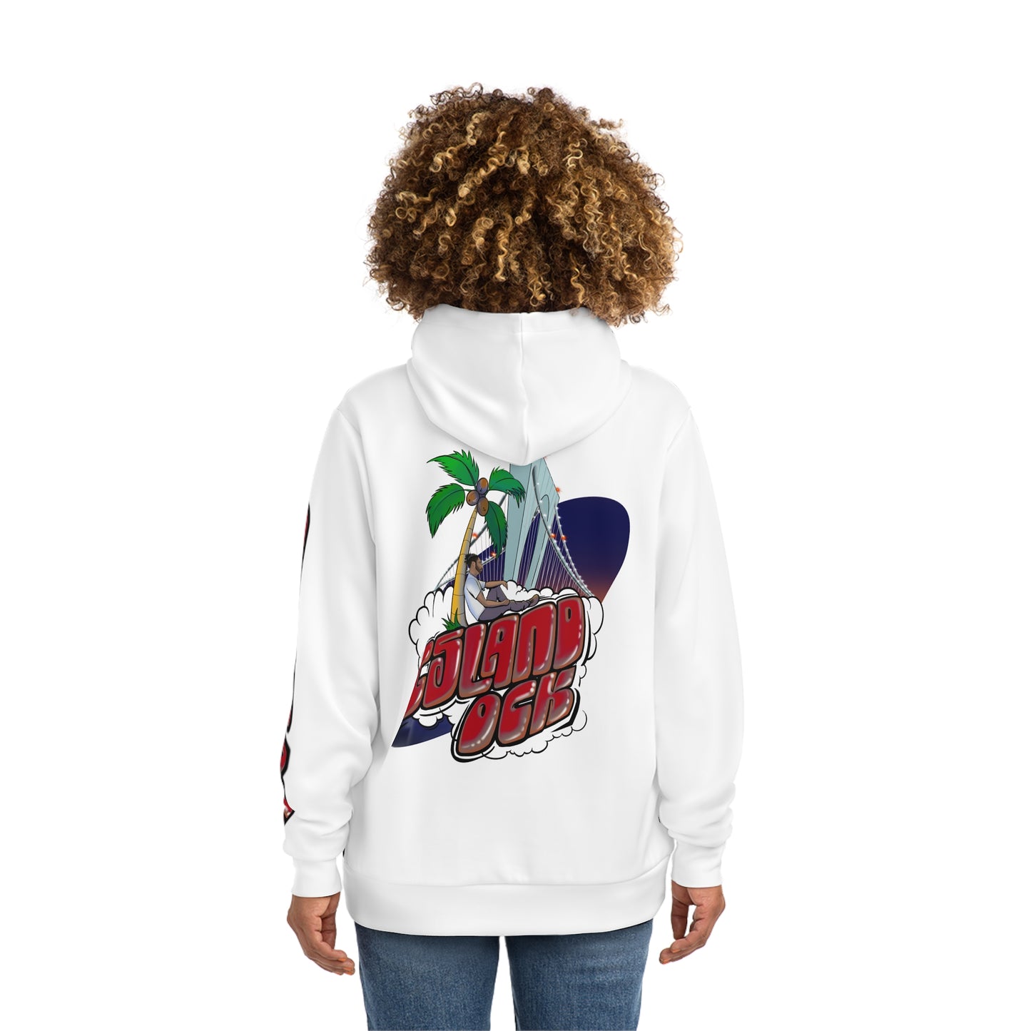 Island Ock Pullover Hoodie (White)