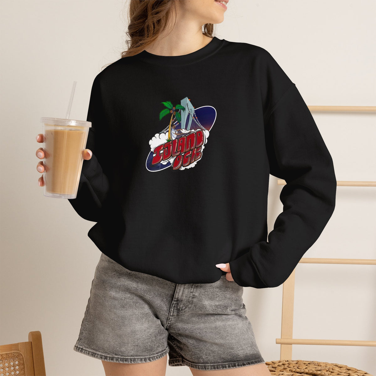 Silver A+ Crewneck Sweatshirt