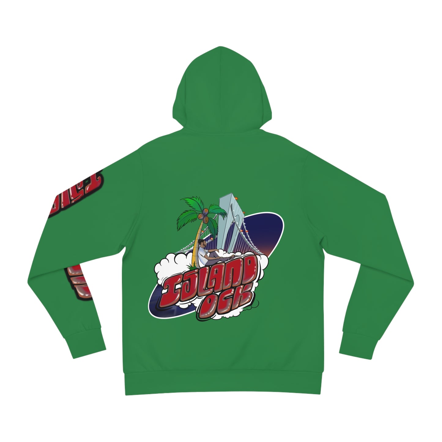 Island Ock Pullover Hoodie (Irish Green)