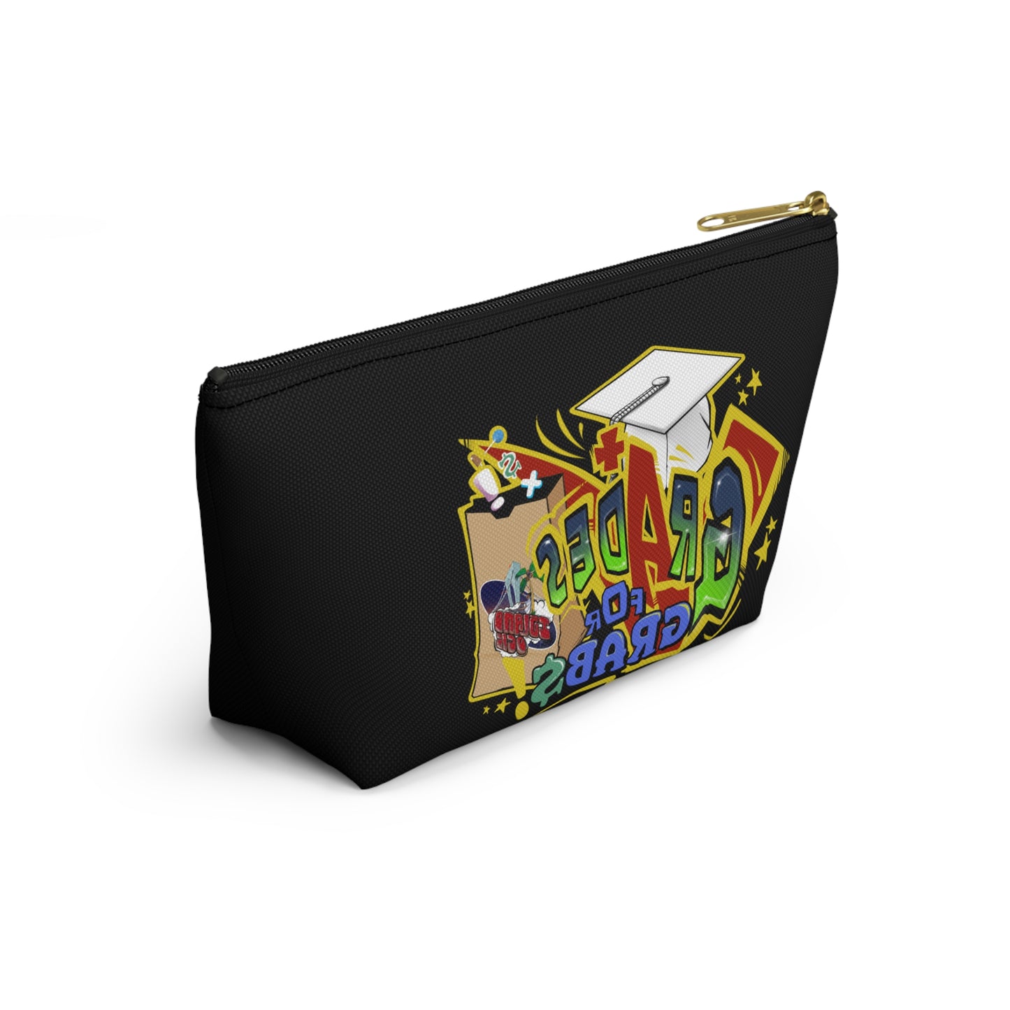 Grades for Grabs School Pouch (Black)