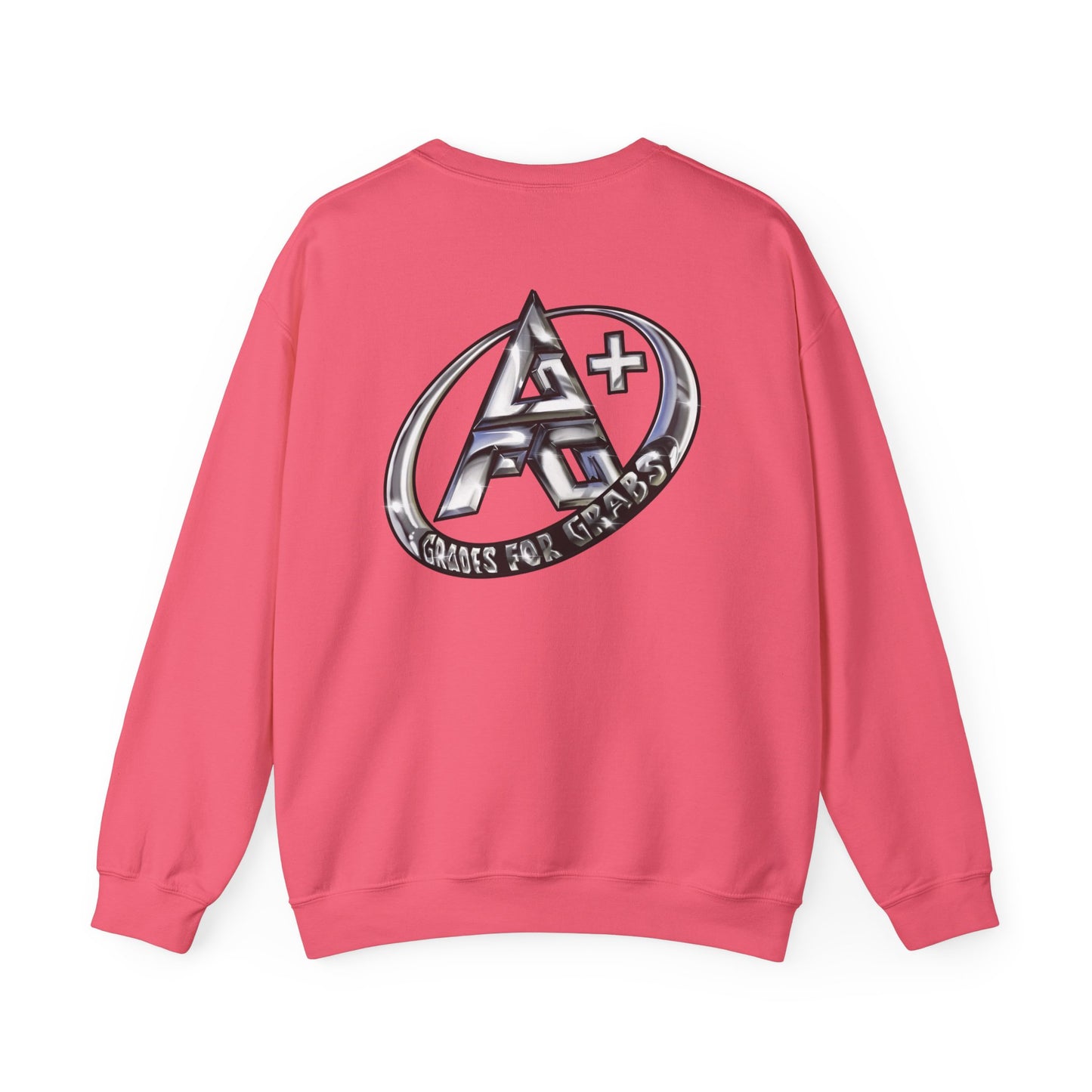 Silver A+ Crewneck Sweatshirt