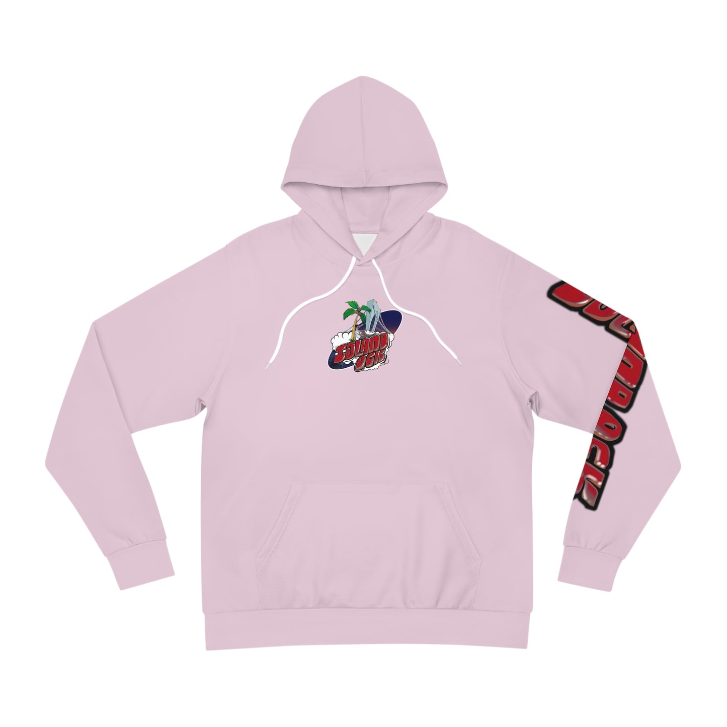 Island Ock Pullover Hoodie (Light Pink)