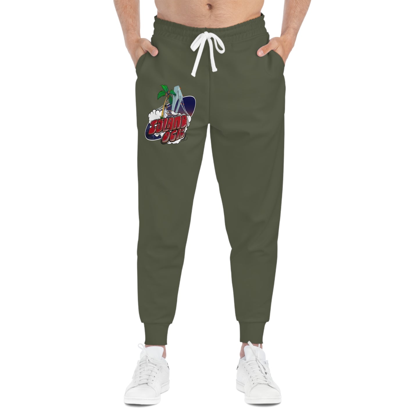 Island Ock Joggers (Military Green)