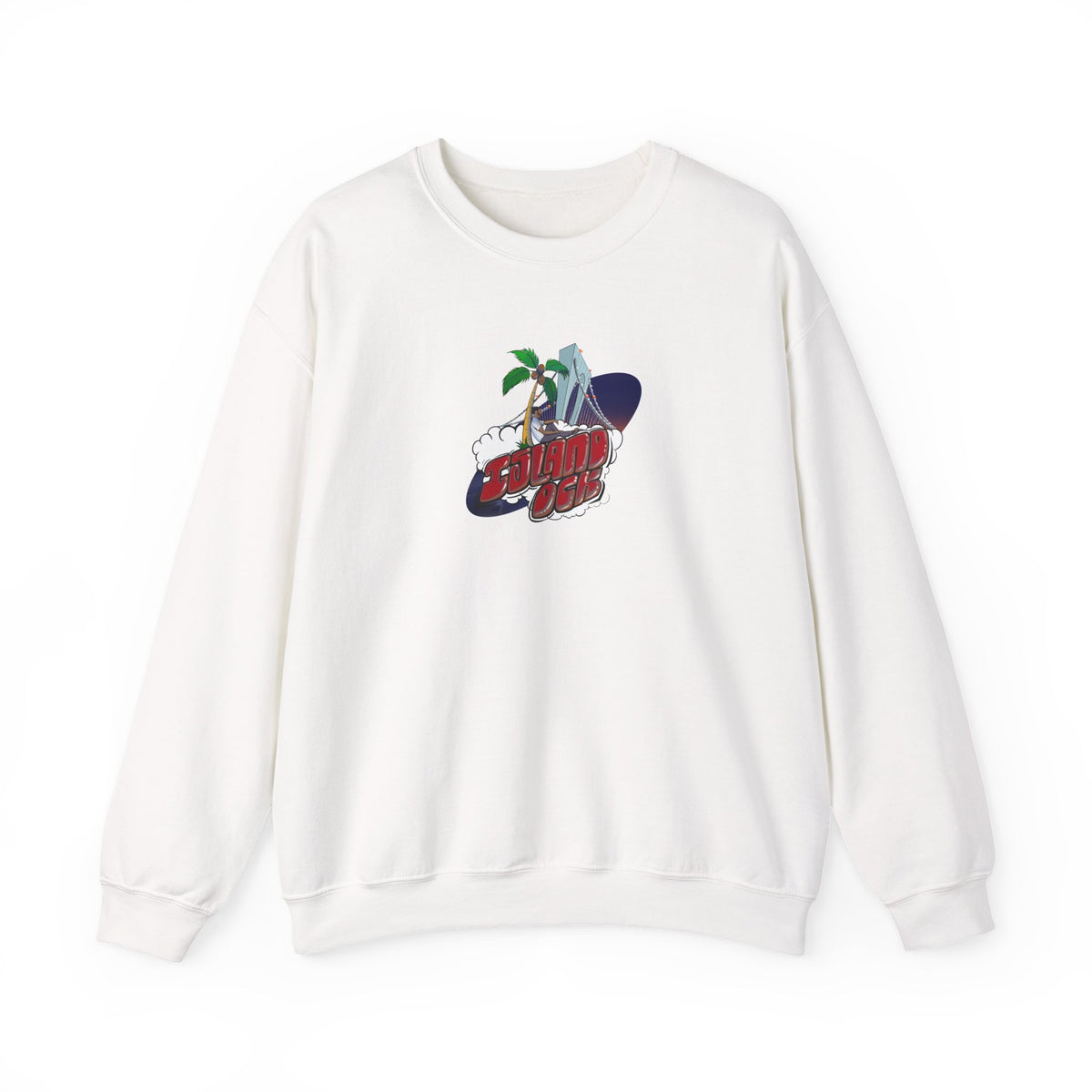Black, White, Red, Green A+ Crewneck Sweatshirt
