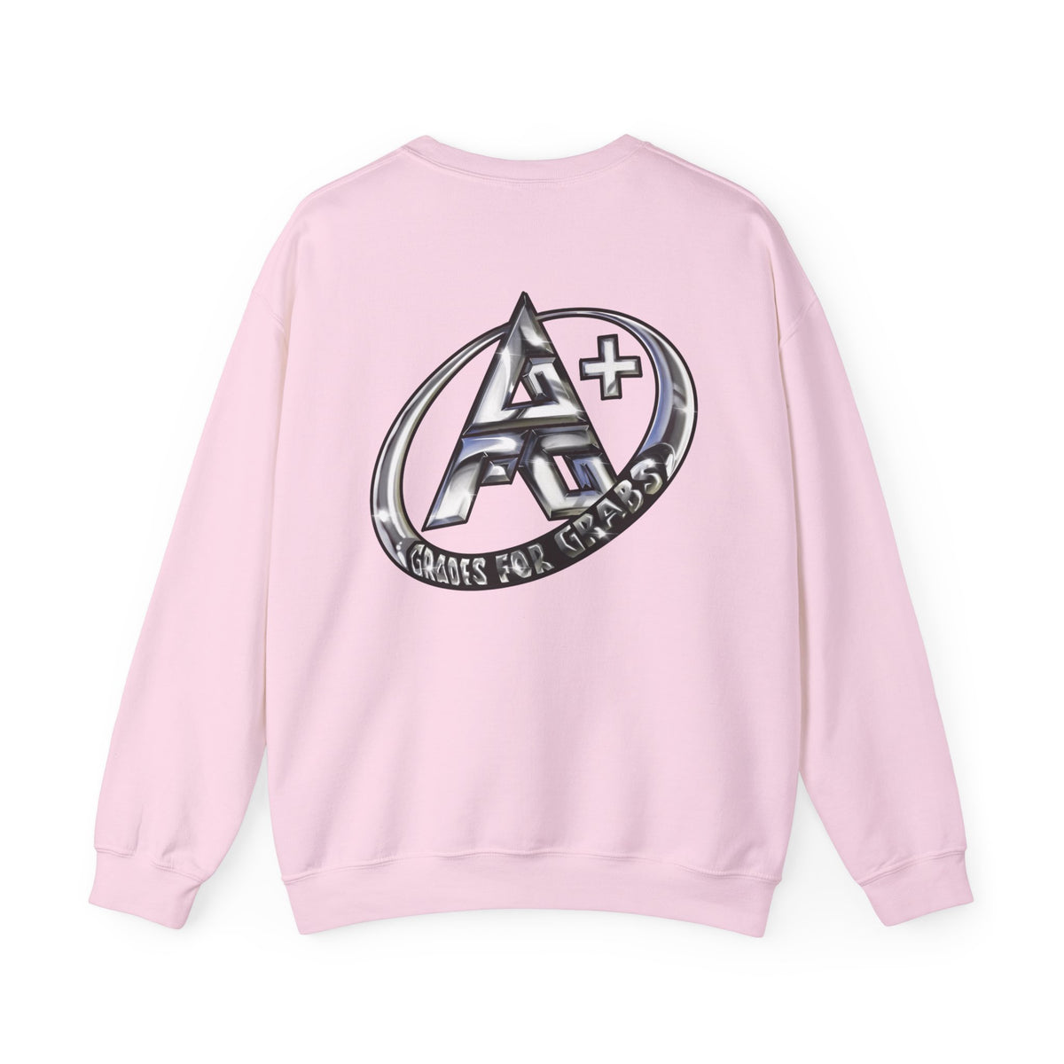 Silver A+ Crewneck Sweatshirt