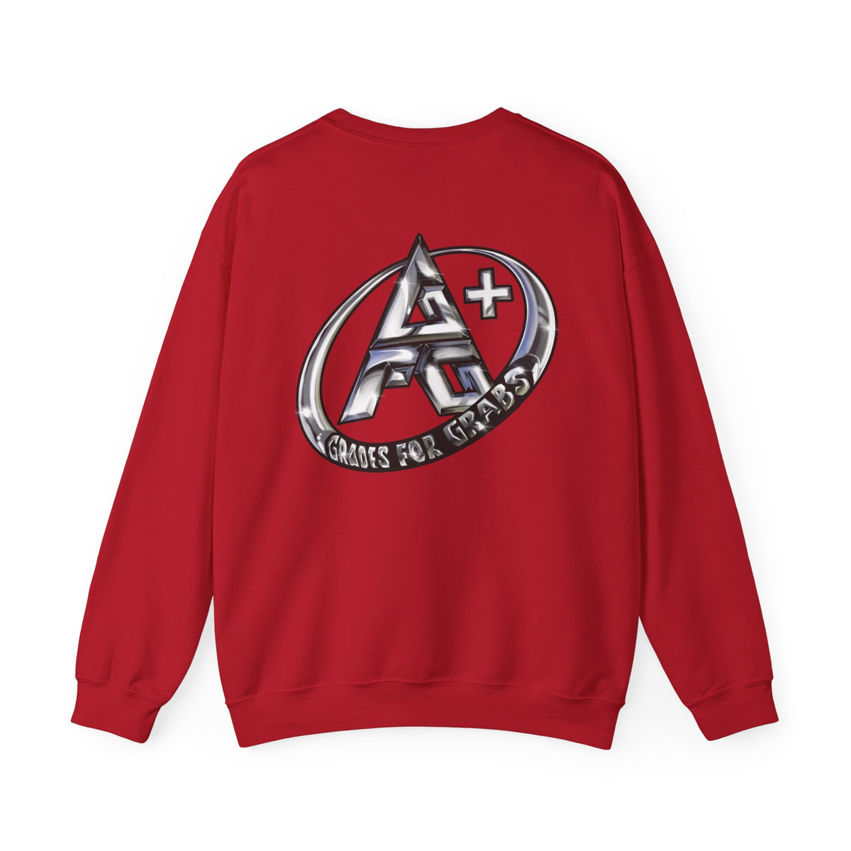 Silver A+ Crewneck Sweatshirt