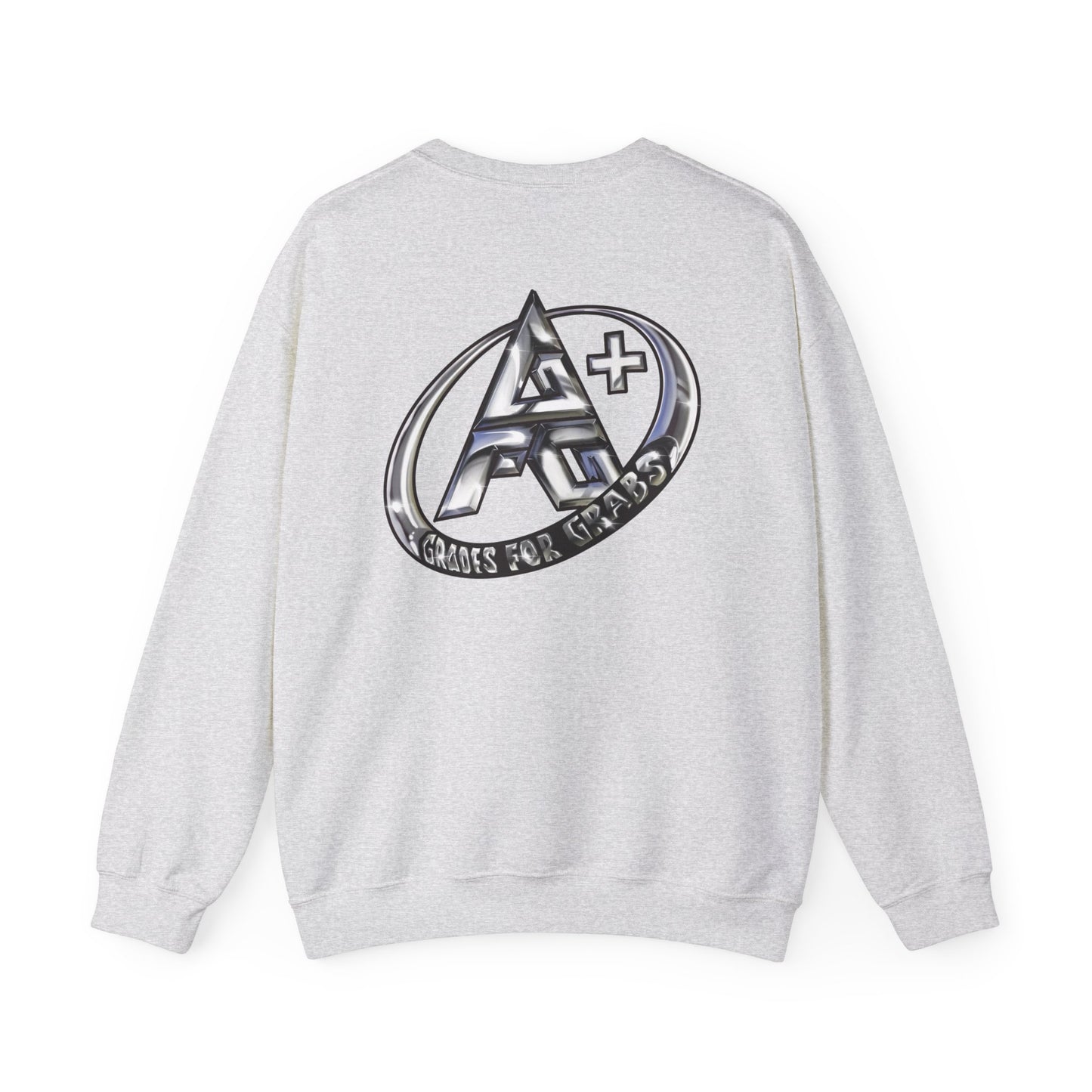 Silver A+ Crewneck Sweatshirt