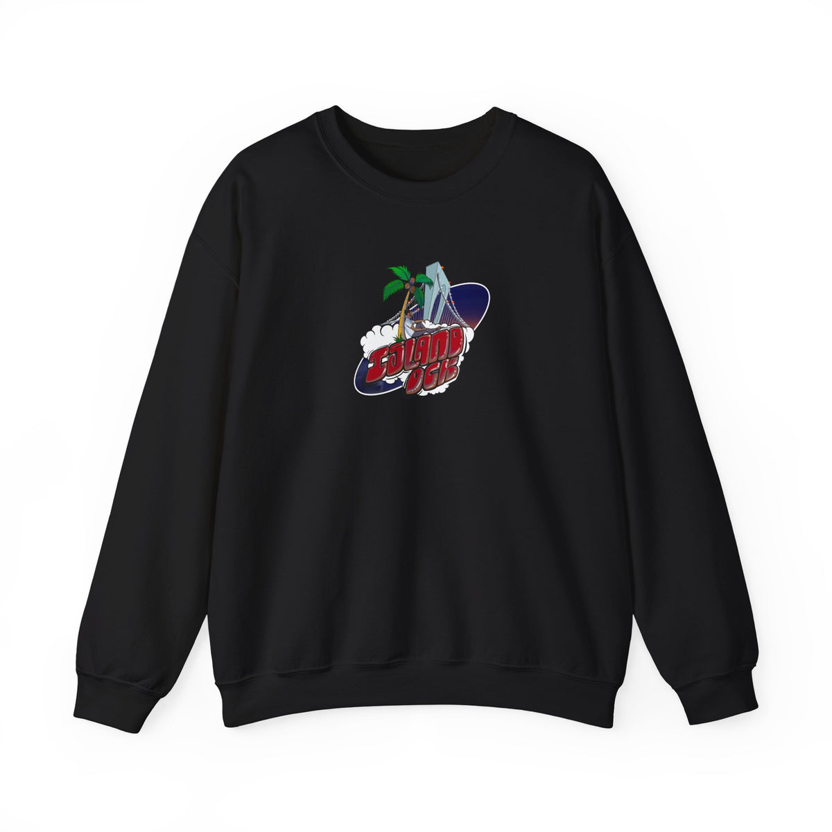 Black and Gold A+ Crewneck Sweatshirt