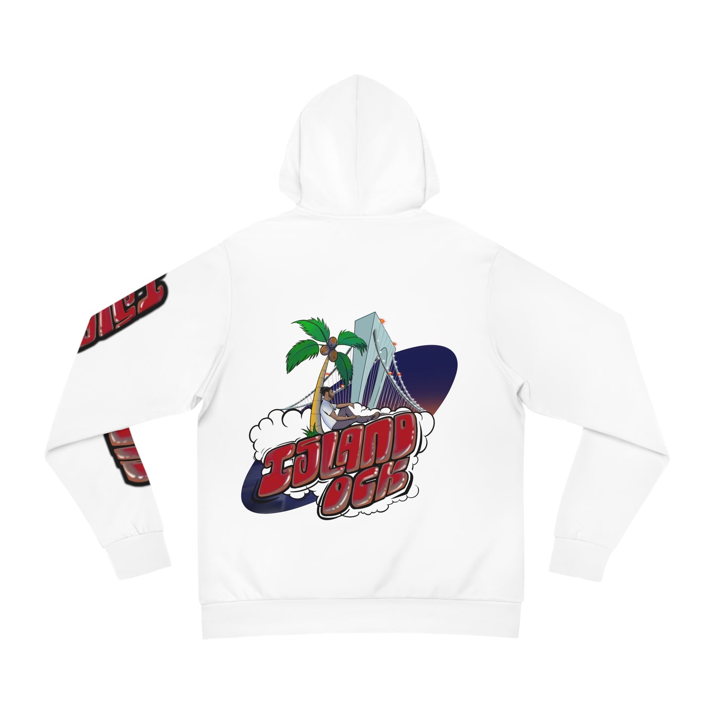 Island Ock Pullover Hoodie (White)