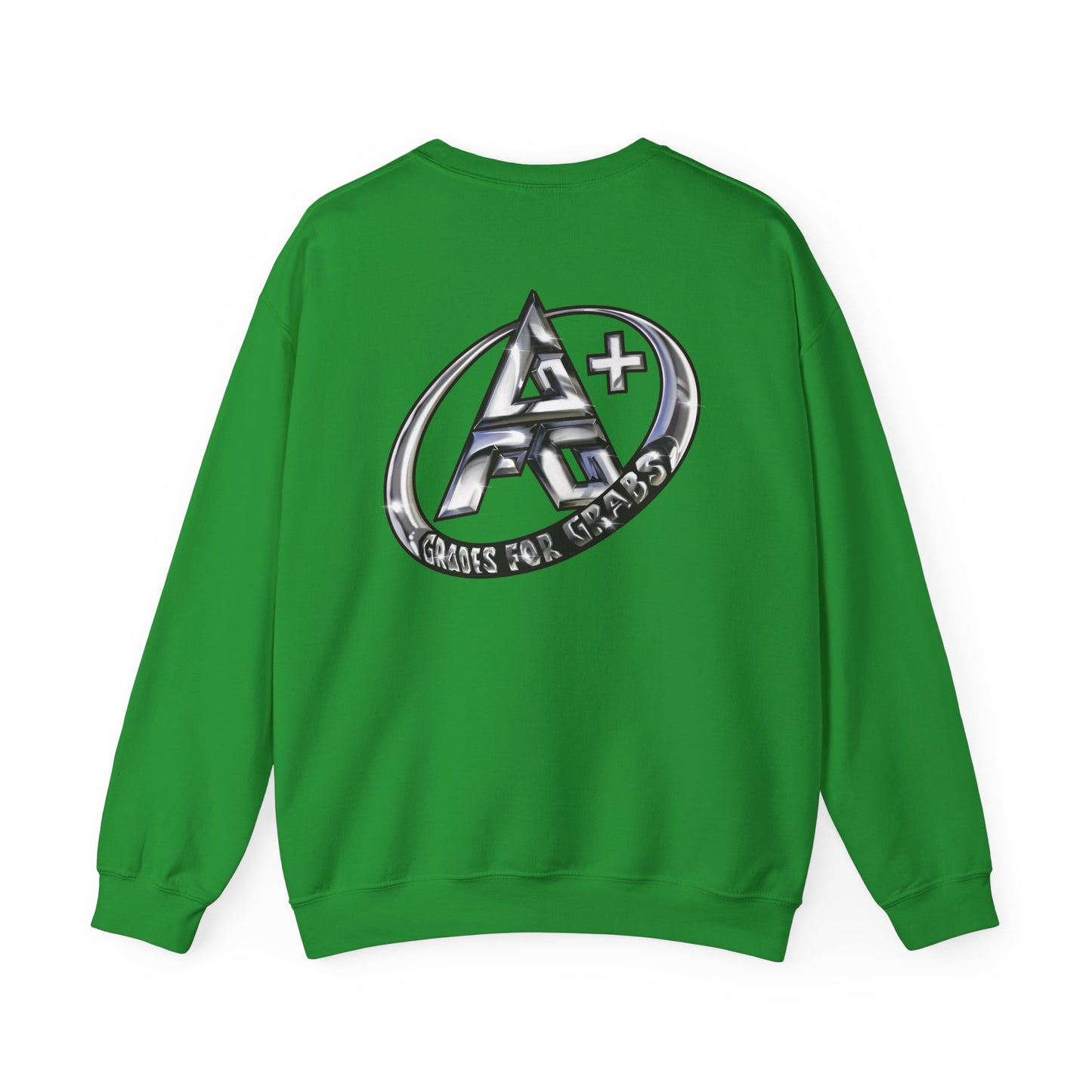 Silver A+ Crewneck Sweatshirt