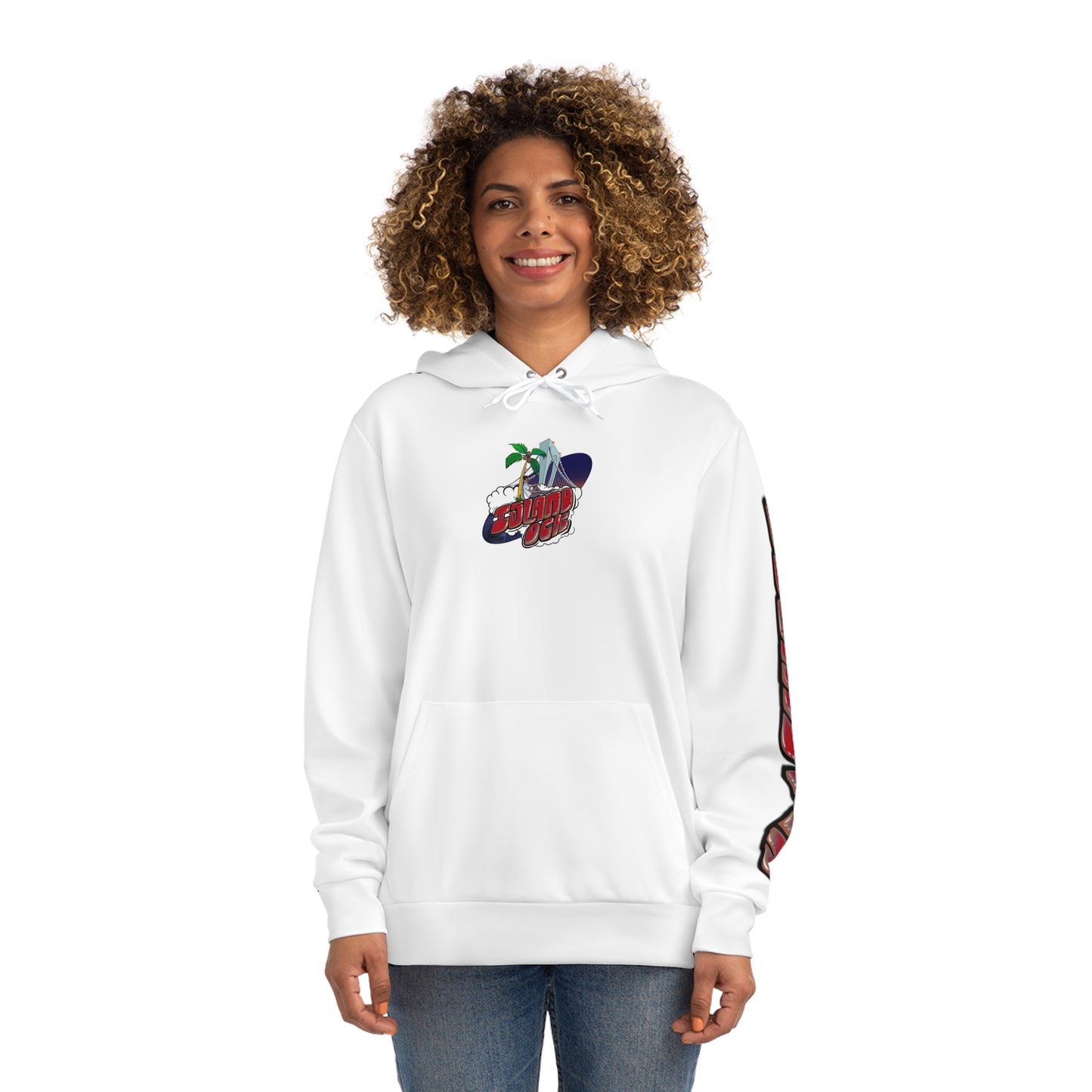 Island Ock Pullover Hoodie (White)