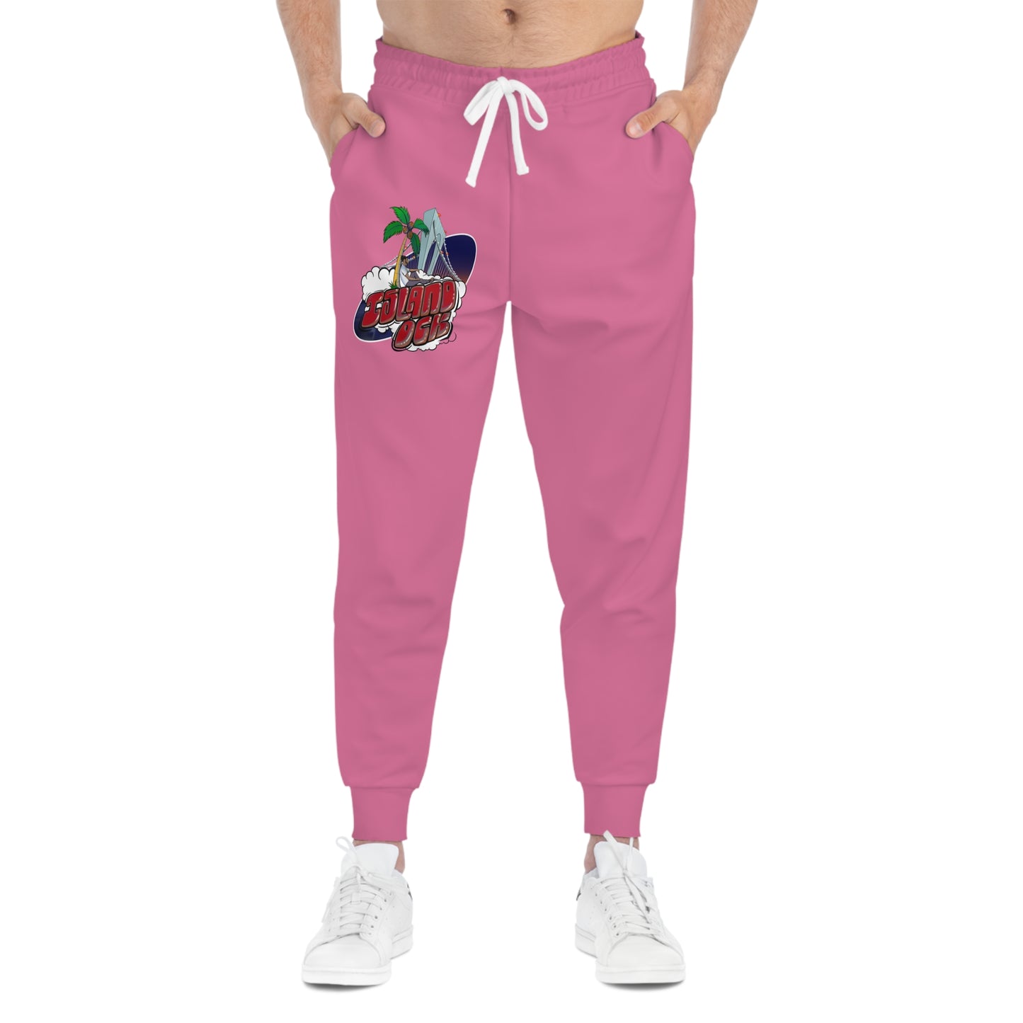 Island Ock Joggers (Safety Pink)