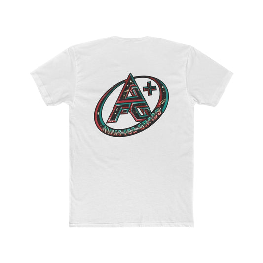 Black, Red, White, Green A+ T-Shirt