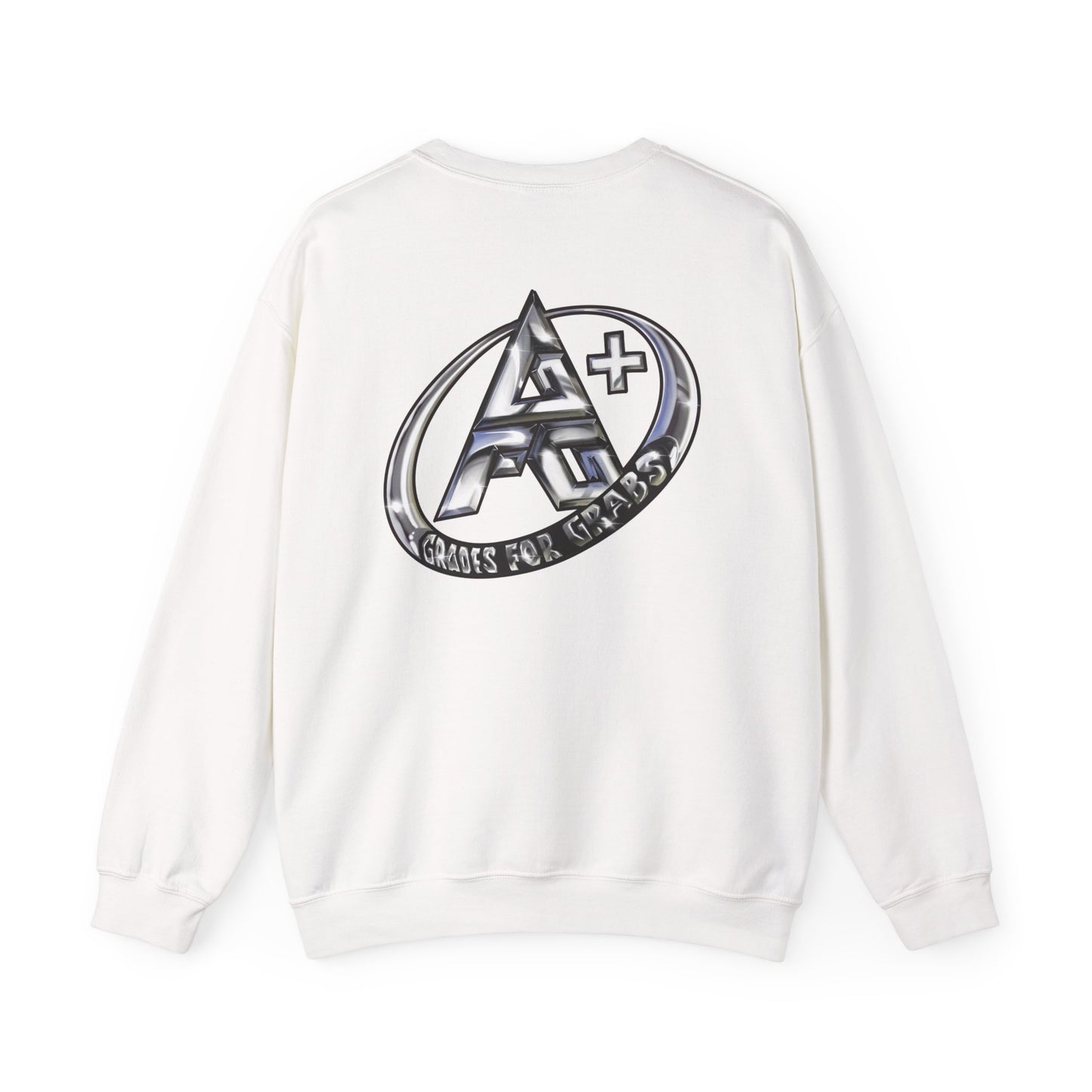 Silver A+ Crewneck Sweatshirt