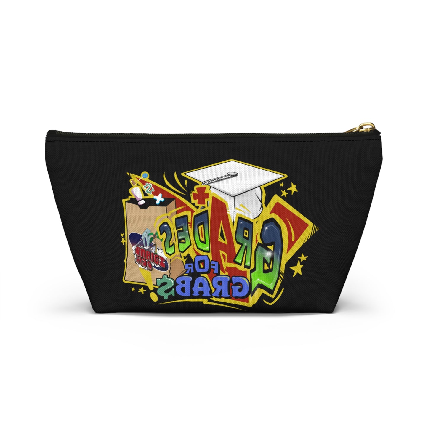 Grades for Grabs School Pouch (Black)