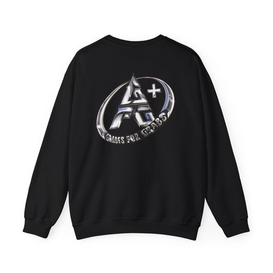 Silver A+ Crewneck Sweatshirt