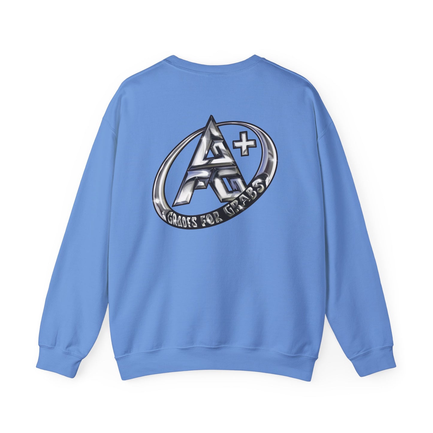 Silver A+ Crewneck Sweatshirt