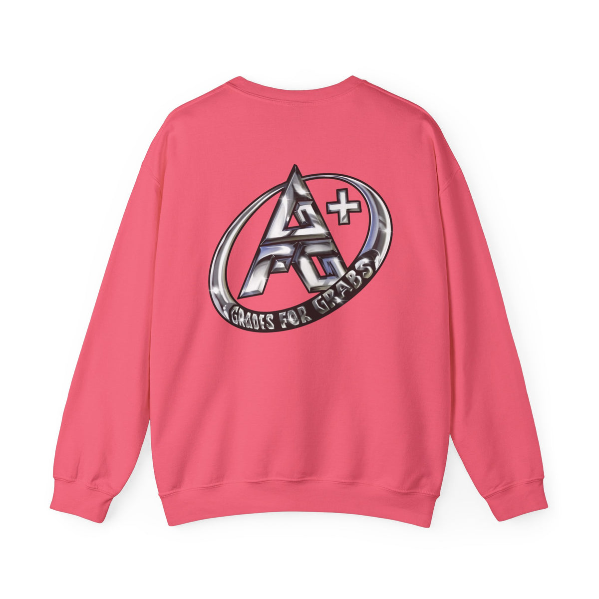 Silver A+ Crewneck Sweatshirt