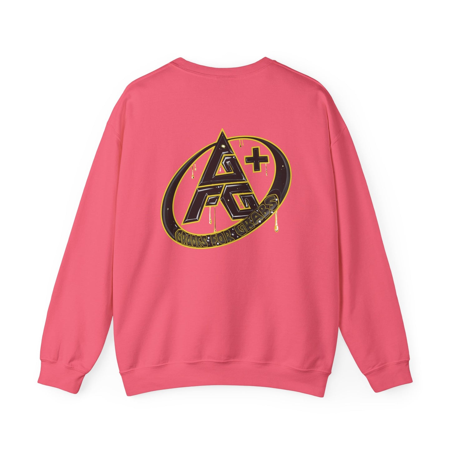 Black and Gold A+ Crewneck Sweatshirt