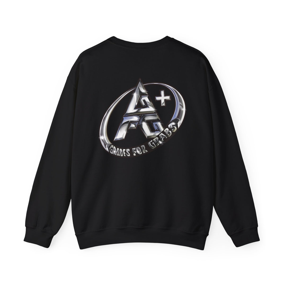 Silver A+ Crewneck Sweatshirt