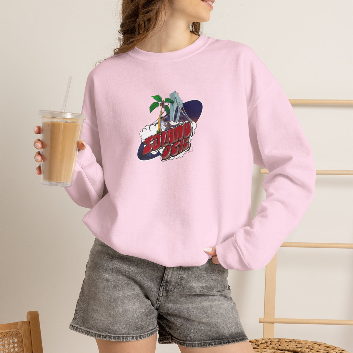 Black and Gold A+ Crewneck Sweatshirt