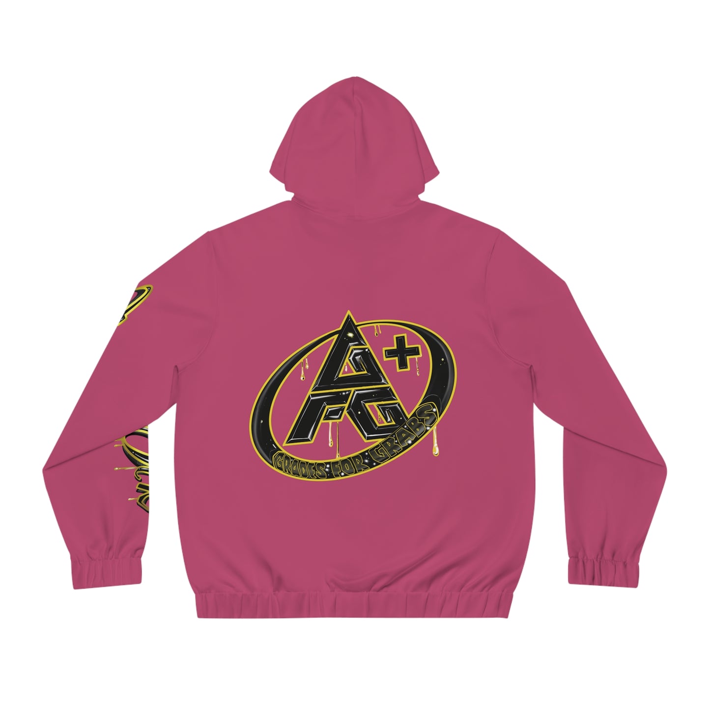 Gold & Black A+ Drip Zip-Up (Heliconia)