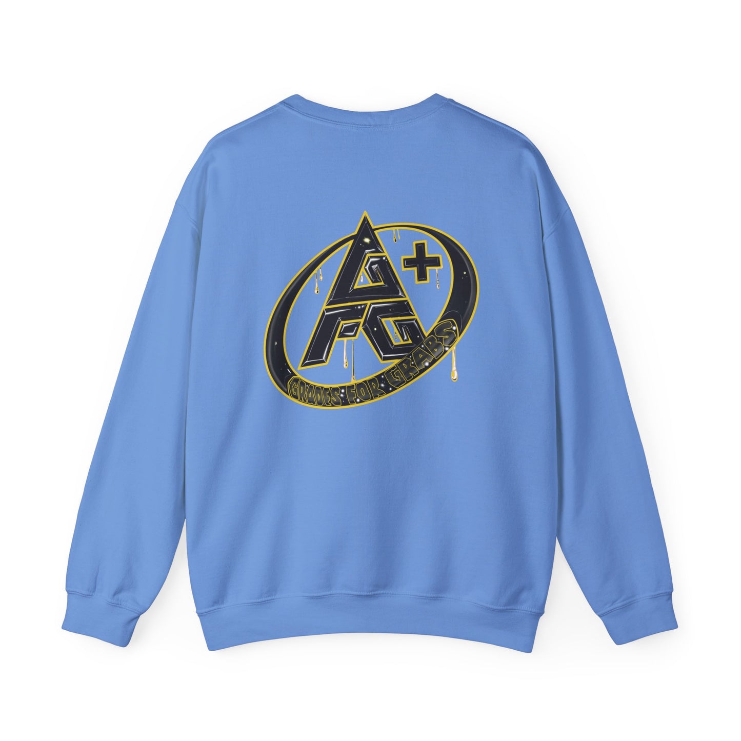 Black and Gold A+ Crewneck Sweatshirt