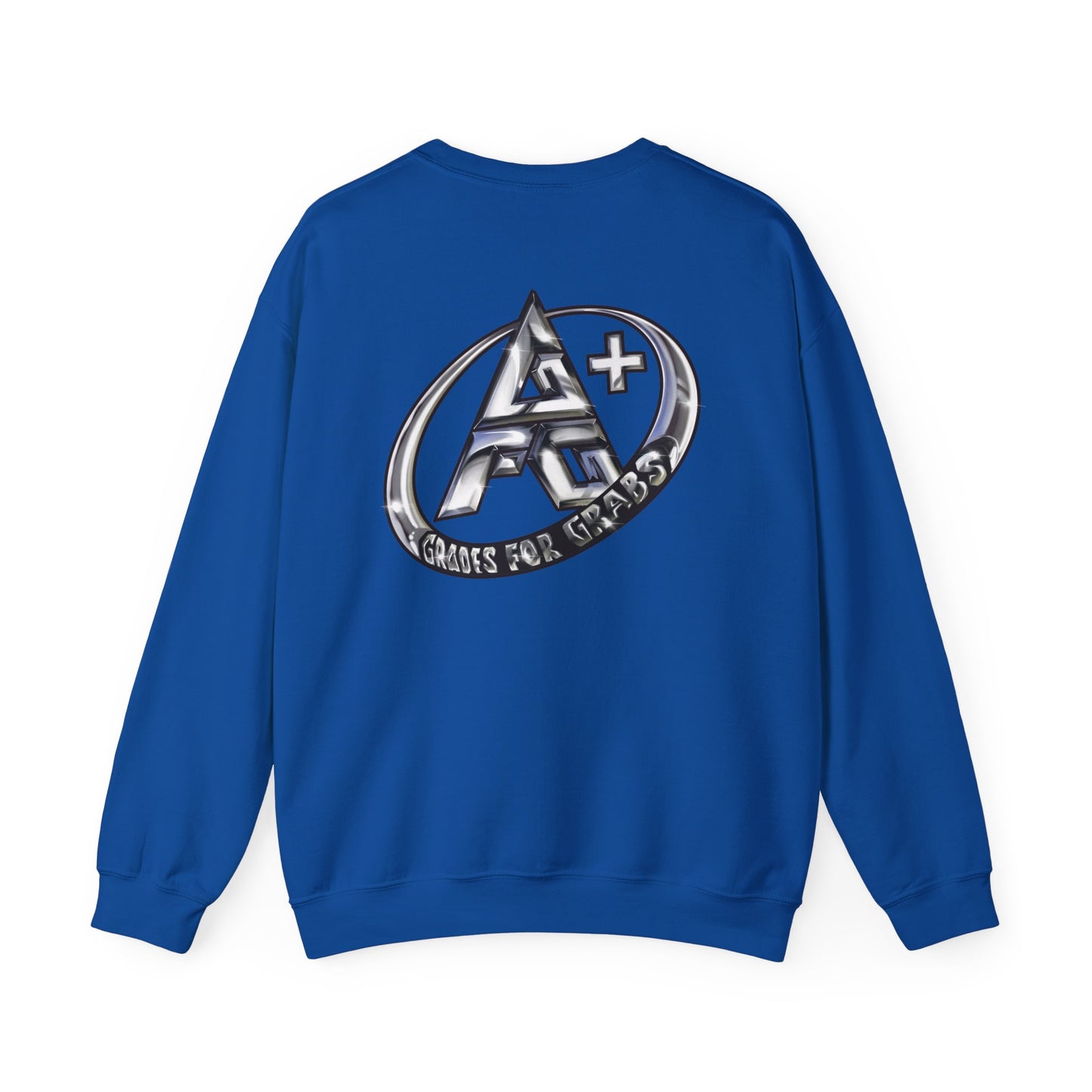 Silver A+ Crewneck Sweatshirt