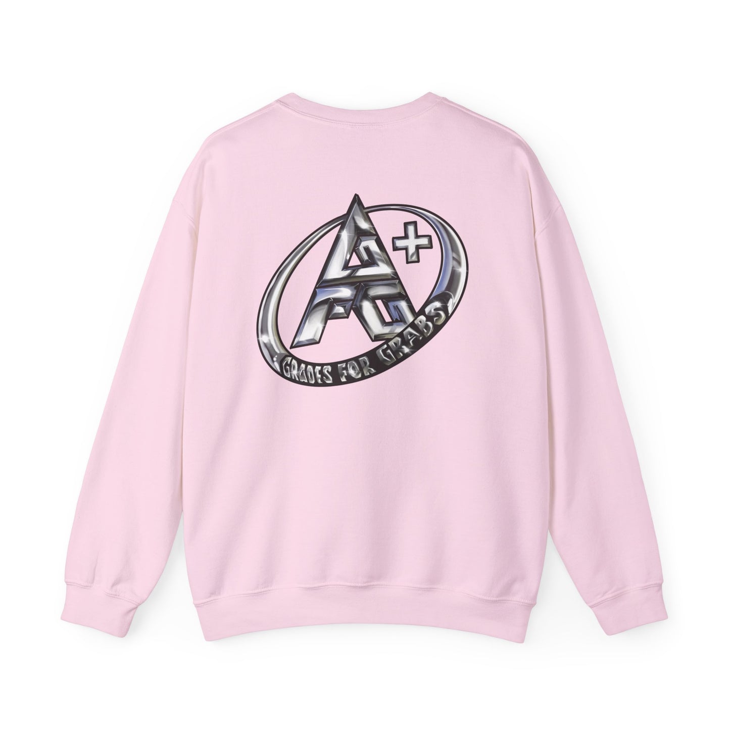 Silver A+ Crewneck Sweatshirt