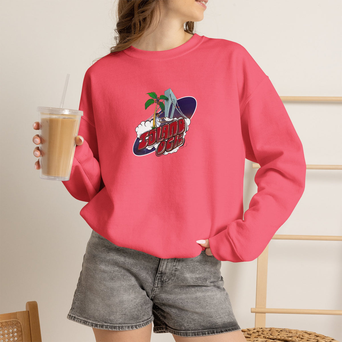 Silver A+ Crewneck Sweatshirt