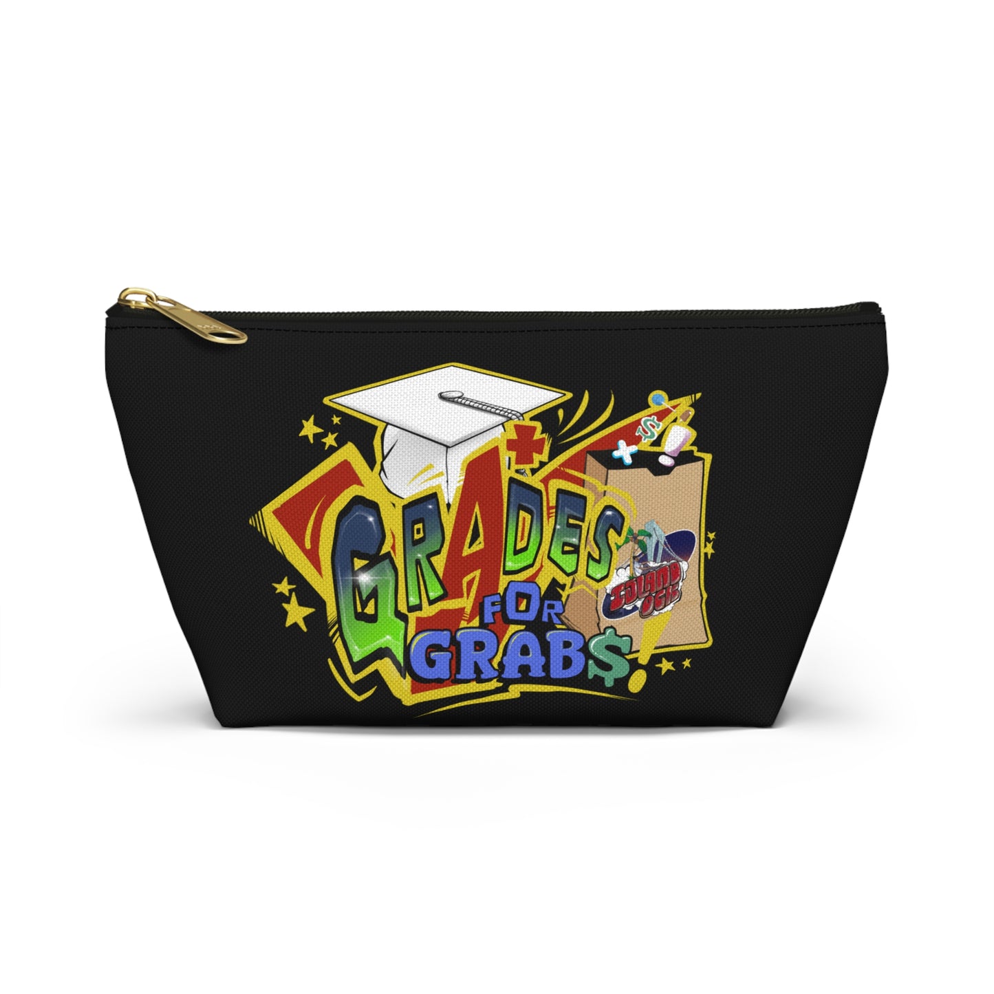 Grades for Grabs School Pouch (Black)