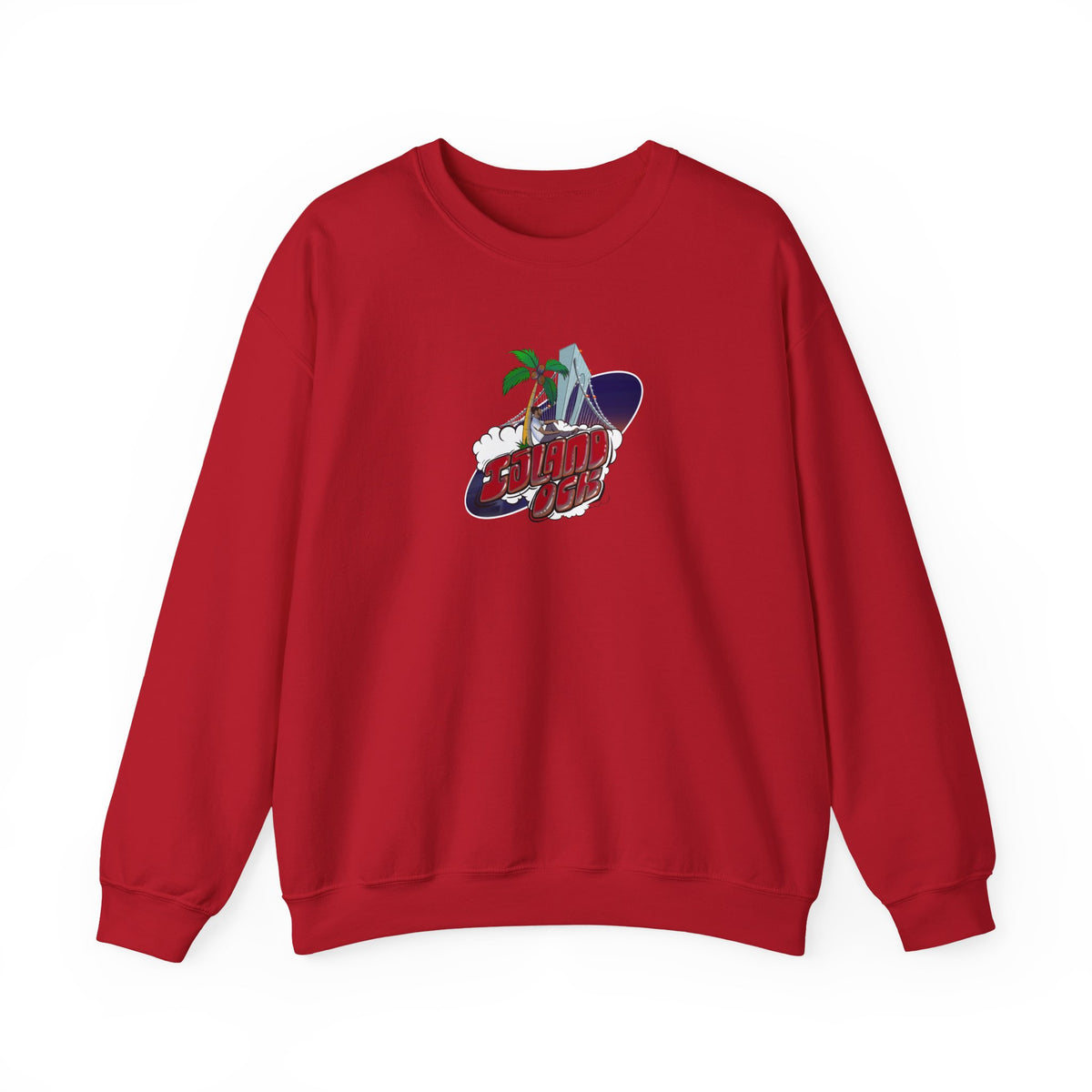 Black, White, Red, Green A+ Crewneck Sweatshirt